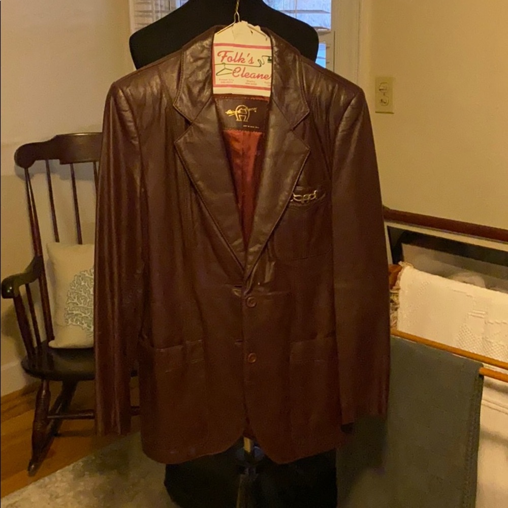 Vintage Leather Jacket - image 1
